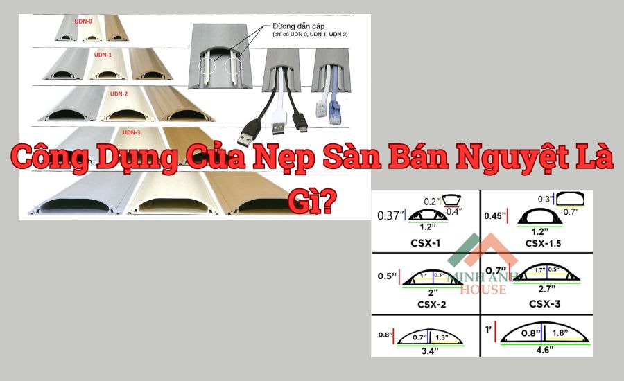 Công Dụng Của Nẹp Sàn Bán Nguyệt Là Gì