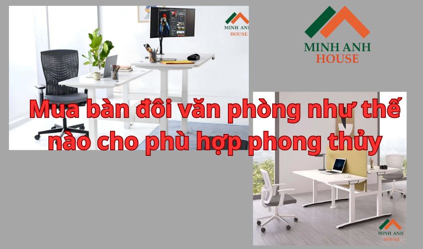 bàn làm việc đôi văn phòng